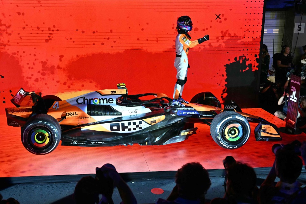 红牛二队力克威廉姆斯，诺里斯关键制胜